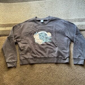 Hurley cropped sweatshirt